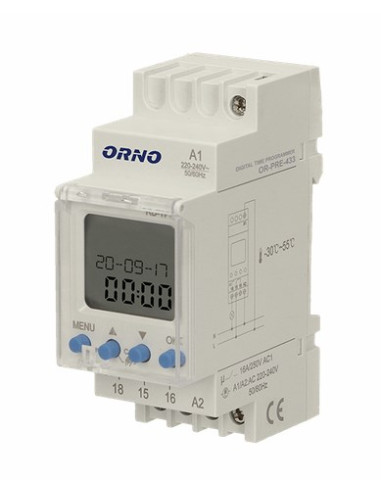Orno Programator Elektroniczny Na Szynę Din  && ...