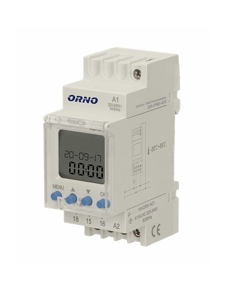 Orno Programator Elektroniczny Na Szynę Din  && ...