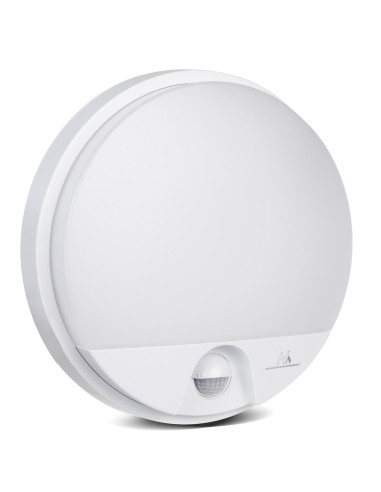 Lampa Led Z Czujnikiem Ruchu Na Podczerwień Mce291 W 1100Lm 15W Ip54 Maclean Energy Kolor Biały