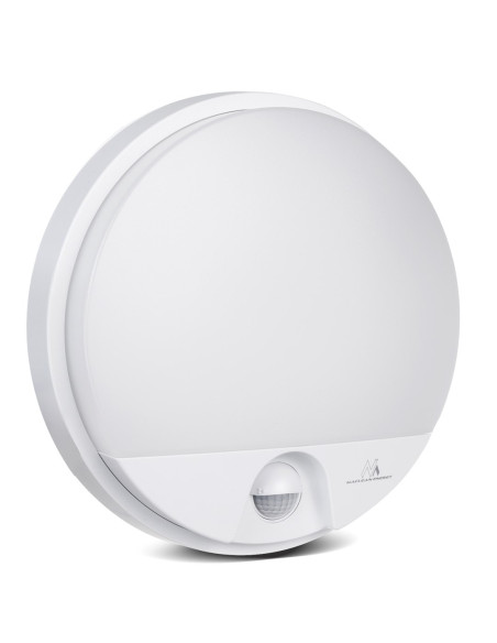 Lampa Led Z Czujnikiem Ruchu Na Podczerwień Mce291 W 1100Lm 15W Ip54 Maclean Energy Kolor Biały