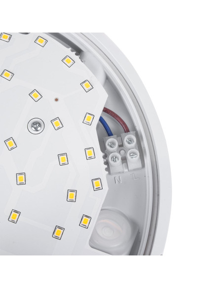Lampa Led Z Czujnikiem Ruchu Na Podczerwień Mce291 W 1100Lm 15W Ip54 Maclean Energy Kolor Biały