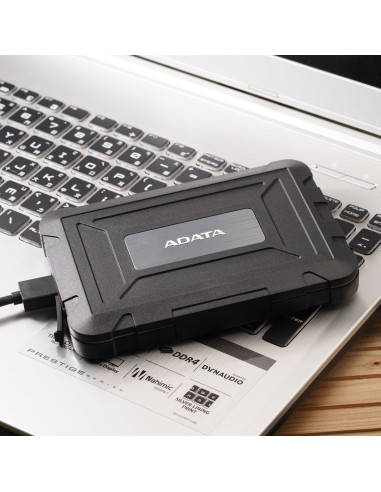 Adata Ed600 Obudowa Hdd/Ssd Czarny 2.5"