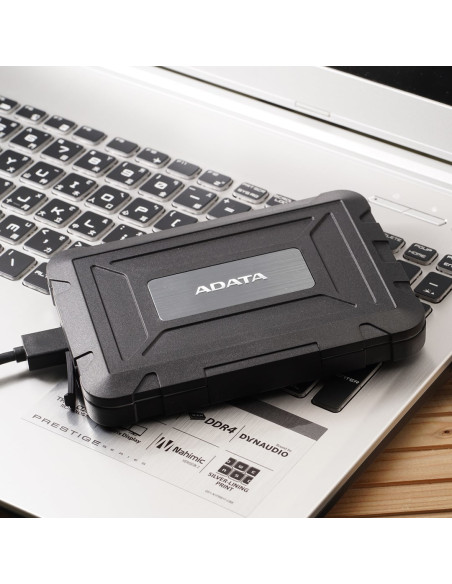 Adata Ed600 Obudowa Hdd/Ssd Czarny 2.5"