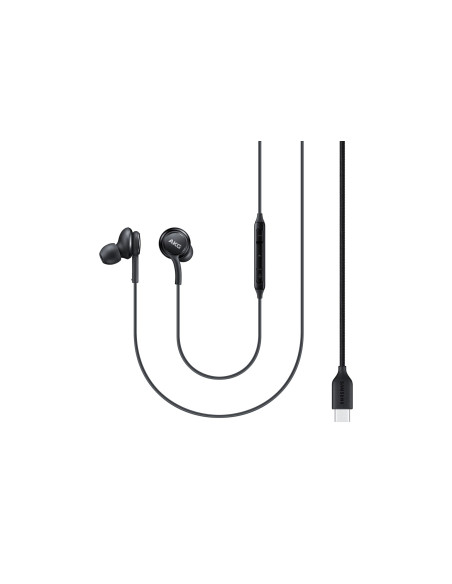 Samsung Eo-Ic100 Zestaw Słuchawkowy Przewodowa Douszny Połączenia/Muzyka Usb Type-C Czarny