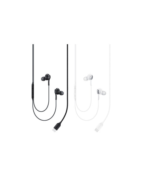 Samsung Eo-Ic100 Zestaw Słuchawkowy Przewodowa Douszny Połączenia/Muzyka Usb Type-C Czarny