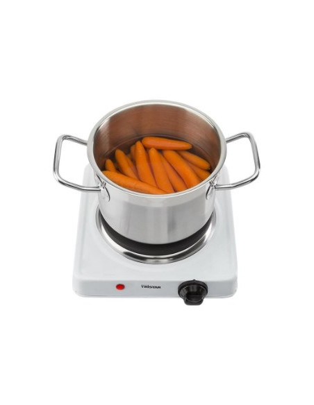 Tristar Kp-6185 Płyta Kuchenna Biały Blat Płyta Uszczelniona 1 Stref(Y)