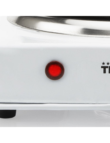Tristar Kp-6185 Płyta Kuchenna Biały Blat Płyta Uszczelniona 1 Stref(Y)