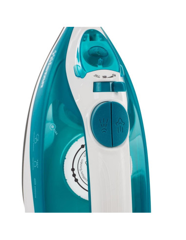 Tristar St-8300 Żelazko Żelazko Parowe Płyta Ceramiczna 2000 W Turkusowy, Biały