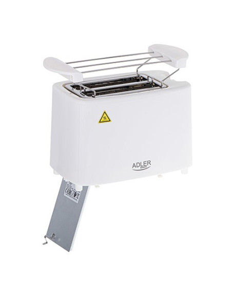 Adler Ad 3223 Toster 6 2 Kaw. 750 W Biały