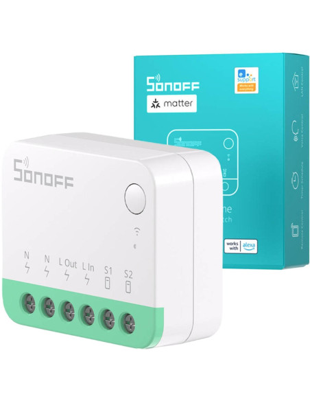 Sonoff Inteligentny Przełącznik Wi-Fi 1-Kanałowy Minir4M Matter