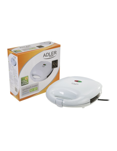 Adler Ad 301 Toster 750 W Biały