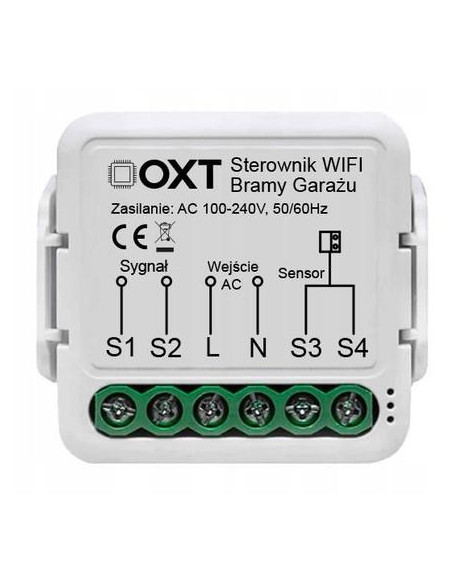 Moduł Oxt Do Bramy Garażu Wi-Fi Tuya (T210Gl) Bez Sensora