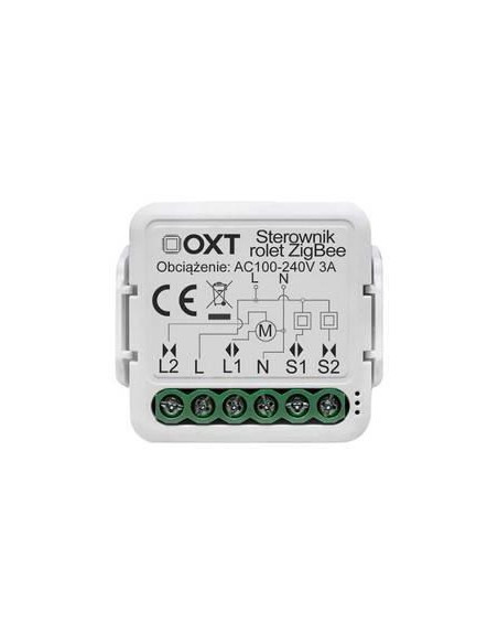 Moduł Oxt Mini Sterownik Rolet Zigbee Tuya