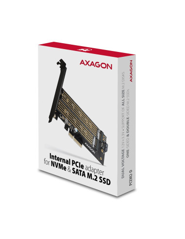 Axagon Pcem2-D Adapter Wewnętrzny M.2, Sata
