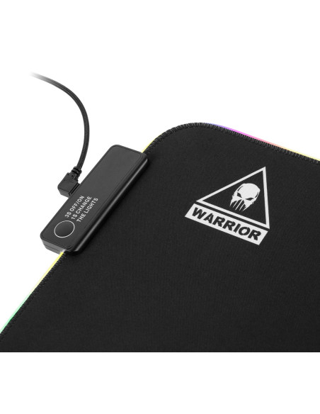 Kruger & Matz Warrior Led 790X300 Podkładka Pod Mysz I Klawiaturę Dla Graczy Czarny