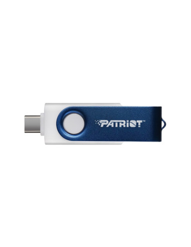 Partiot Flashdrive Xporter X550 64Gb Dual Usb A+C, 80Mb/S Alu-Plastic