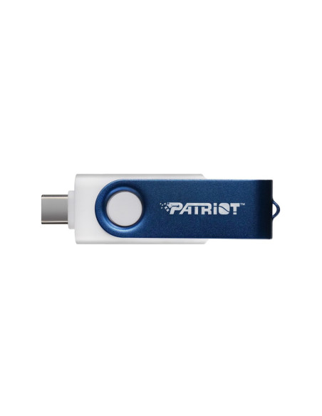 Partiot Flashdrive Xporter X550 64Gb Dual Usb A+C, 80Mb/S Alu-Plastic