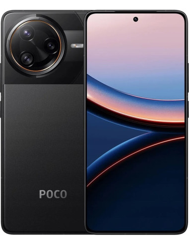 Poco F7 Ultra czarna obudowa przód i tył