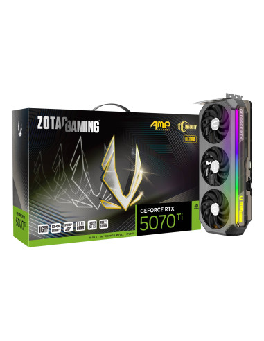 Karta Graficzna Zotac Rtx 5070 Ti Amp Extreme Infinity Ultra 16Gb Gddr7 Hdmi