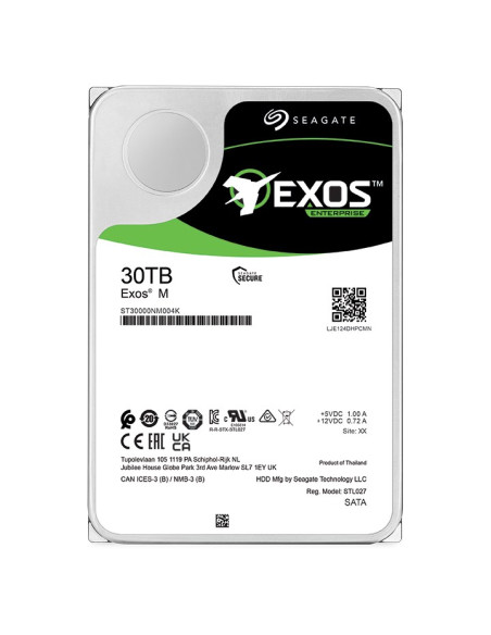 Hdd Seagate Exos 30Tb Sata St30000Nm004K