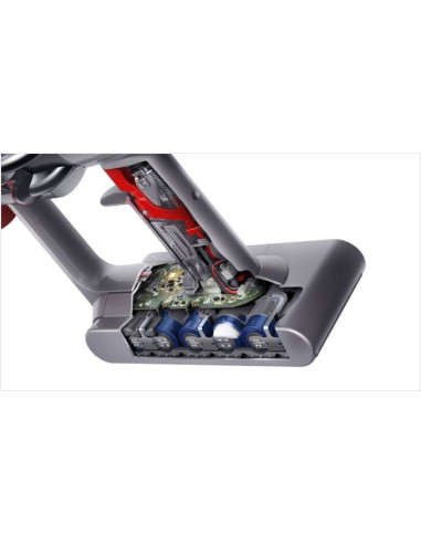 Dyson V11 Fluffy Nickel/Red - Odkurzacz