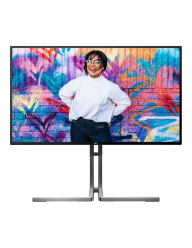 Aoc U27U3Cv Monitor Komputerowy 68,6 Cm (27") 3840 X 2160 Px 4K Ultra Hd Lcd Czarny