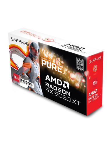 Karta Graf. Sapphire Pure Rx 9060 Xt Gaming Oc 16Gb