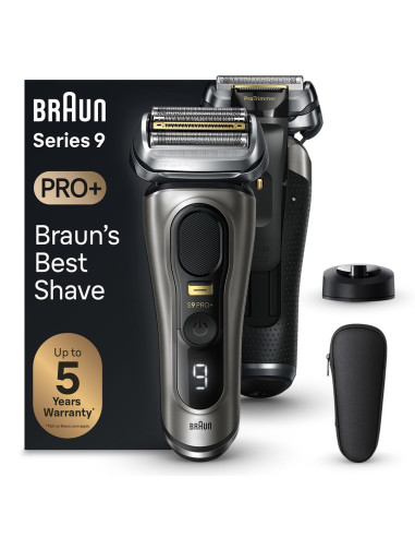 Braun Series 9 Pro+ 9515S Golarka 6 Elementów Metaliczny