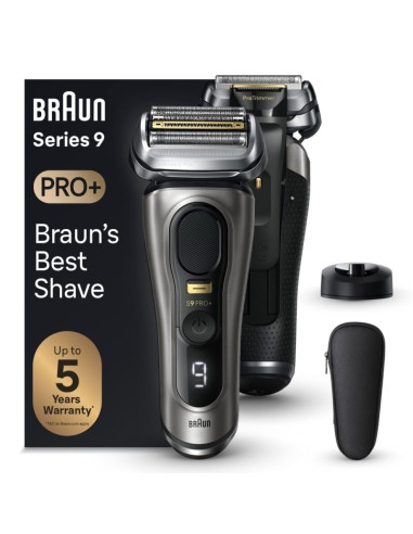Braun Series 9 Pro+ 9515S Golarka 6 Elementów Metaliczny