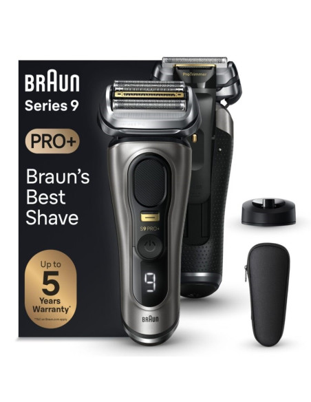 Braun Series 9 Pro+ 9515S Golarka 6 Elementów Metaliczny