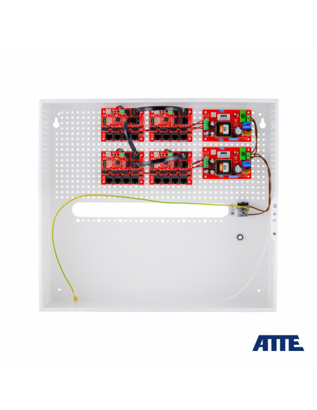 Zestaw Do 17 Kamer Ip Switch Poe 17P+1Up Atte Ip-17-11-H