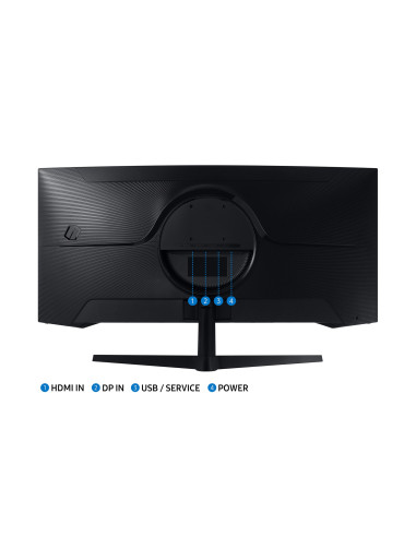 Monitor Samsung Odyssey G5 Led 34" Lc34G55Twwpxen