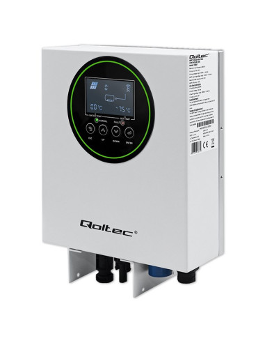 Qoltec Inwerter Przetwornica Solarna Do Grzania Wody Eco Solar Boost Mppt Bypass Lcd 3Kw/4Kw Wi-Fi