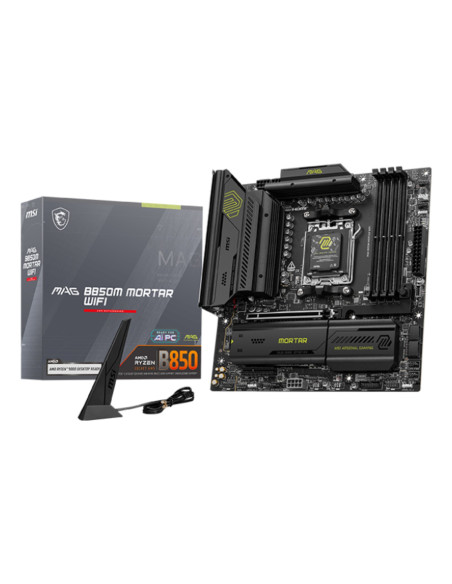 Msi Mag B850M Mortar Wifi Płyta Główna Amd B850 Gniazdo Am5 Micro Atx