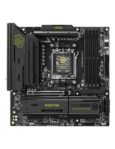 Msi Mag B850M Mortar Wifi Płyta Główna Amd B850 Gniazdo Am5 Micro Atx