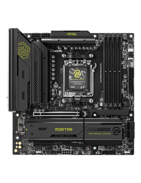 Msi Mag B850M Mortar Wifi Płyta Główna Amd B850 Gniazdo Am5 Micro Atx