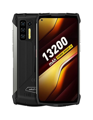 Ulefone Armor 13 17,3 Cm (6.81") Dual Sim Android 11 4G Usb Type-C 8 Gb 256 Gb 13200 Mah Czarny