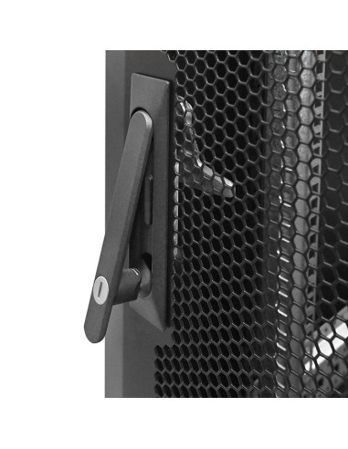 Qoltec Szafa Rack 19" | 15U | 600X855X600 | Perforowane Drzwi