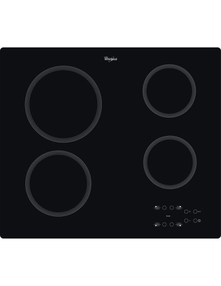 Whirlpool Akt 801/Ne Płyta Kuchenna Czarny Wbudowany 58 Cm Płyta Ceramiczna 4 Stref(Y)