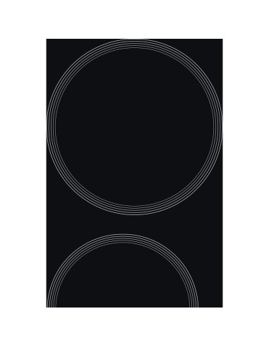 Whirlpool Akt 801/Ne Płyta Kuchenna Czarny Wbudowany 58 Cm Płyta Ceramiczna 4 Stref(Y)