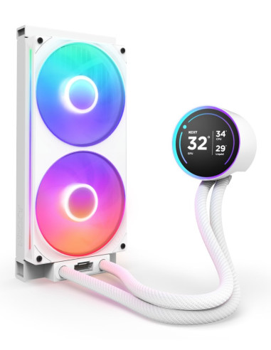 Chłodzenie Cieczą Nzxt Kraken Elite 280 Rgb White (2024) (Rl-Kr28E-W2)