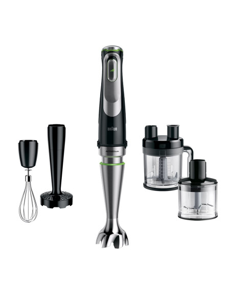 Blender Immersyjny Braun Multiquick 9 Mq 9195Xli 2 L 1200 W Czarny, Stal Nierdzewna