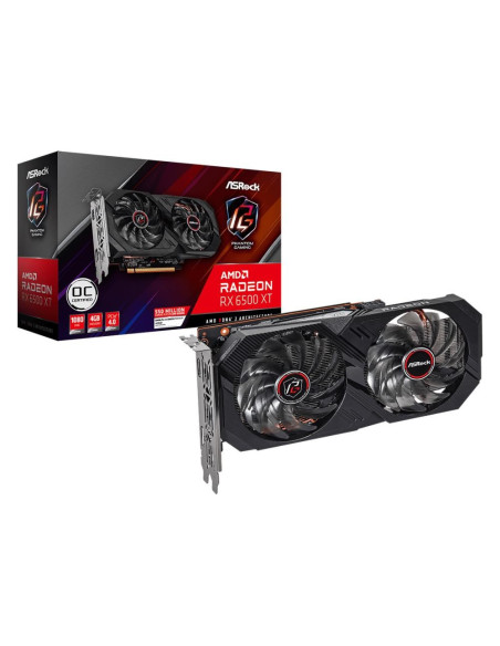 Karta Graficzna Asrock Amd Radeon Rx 6500 Xt Phantom Gaming D 4 Gb Gddr6