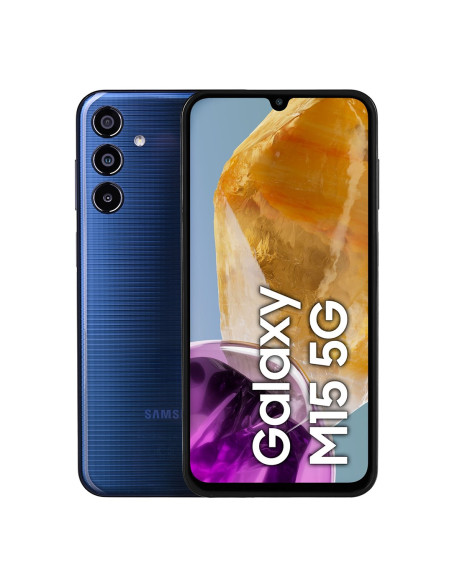 Samsung Galaxy M15 16,5 Cm (6.5") Hybrid Dual Sim 5G Usb Type-C 4 Gb 128 Gb 6000 Mah Niebieski