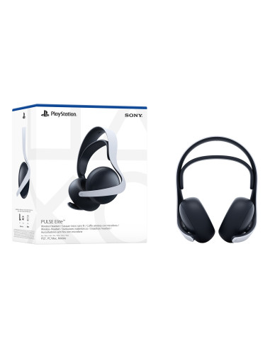 Sony Pulse Elite Zestaw Słuchawkowy Bezprzewodowy Opaska Na Głowę Gaming Bluetooth Czarny, Biały