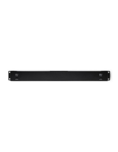 Qoltec Patch Panel Rack | 12 Portów | Poe | Czarny