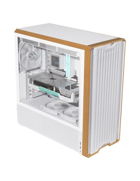 Obudowa Pc Lian Li Lancool 217, Midi-Tower, Atx, Szkło Hartowane - Biały