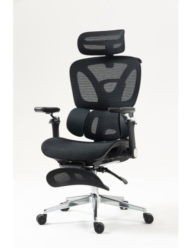 Ergonomiczny Fotel Biurowy Activejet Yk848 Czarny