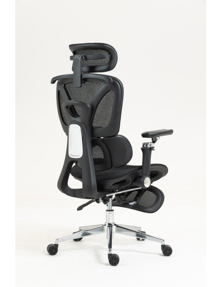 Ergonomiczny Fotel Biurowy Activejet Yk848 Czarny