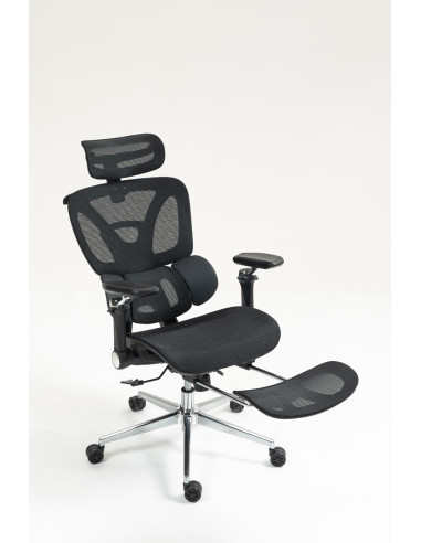 Ergonomiczny Fotel Biurowy Activejet Yk848 Czarny